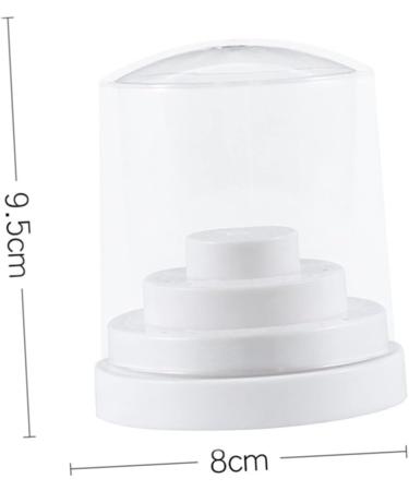 POPETPOP 1pc 48 Nails Drill Bits Nail Display Stand Nail Grinding Head Nail Drill Bits Holder Nail Drill Bits Stand Nail Drill Bit Container Nail Bit Holder White Organizer Manicure Size 1 White - Buy Online on GoSupps.com