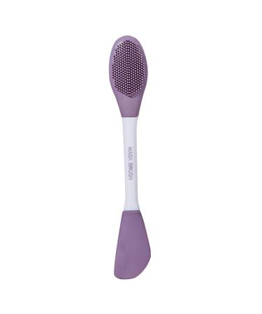 Silicone Cleansing Brush Scrubber Exfoliator Applier Dual Sided Applicator Silicone Applicator Facial Brush Mud Brush Tool Cleasing Milk Facial Plastic