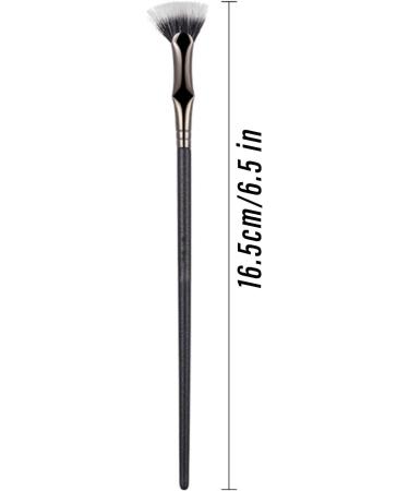 Folding Angle Scalloped Lash Brush Upgraded Folding Angle Scalloped Lash Brush Mascara Fan Brush Eye Makeup Fan Brush Eyelash Separator Tool (3pcs) - Buy Online on GoSupps.com
