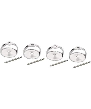 EXCEART 6 Pairs Screw Earplugs S925 Silver - Prevent Allergy - Medium Size - Set of 6 - Buy Online on GoSupps.com