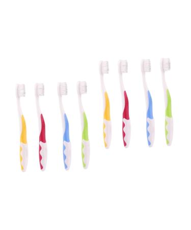 Minkissy 8 STK Tools for the mouth toothbrush soft manual toothbrush children toothbrush toothbrushes for children toothbrush slippery toothbrush baby toothbrush gently