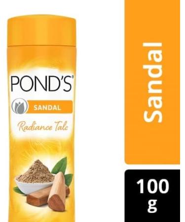 Pond's Sandal Talc 100g - Refreshing and Nourishing Body Powder - Buy Online on GoSupps.com