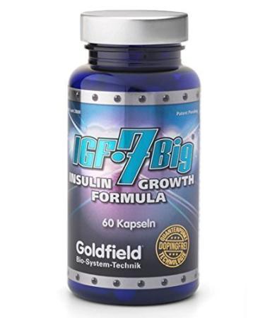 Goldfield IGF 7 BIG - Muscle Building Booster Strength Endurance Blaster/Potency and Metabolism - 60 Capsules