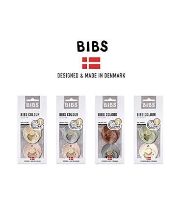 Bibs Colour Pacifiers - Pack of 2 (Smoke/Beige) | Best International Shipping Available - Buy Online on GoSupps.com