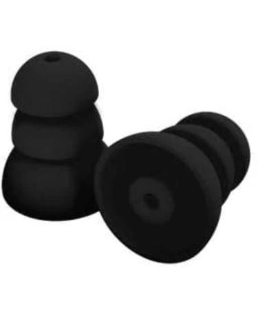 PRPSB10 Plugfones PRP-SB10 Comfortiered Replacement Silicone Plug 26 Db  Black  5-Pair - Buy Online on GoSupps.com