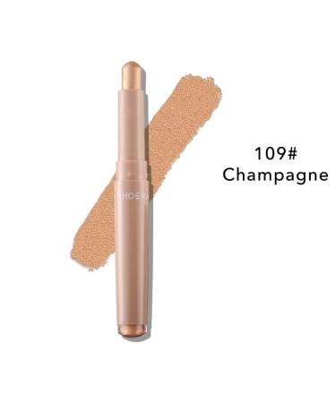 Go Ho Cream Eyeshadow Stick | Shimmer Eye Pencil - Waterproof & Creamy | 109 Champagne - Buy Online on GoSupps.com