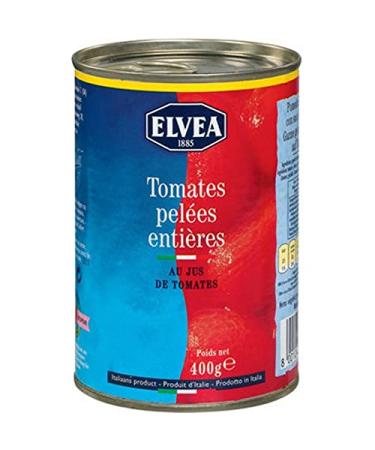 Elvea Elvea Whole Peeled Tomatoes 400g (pack of 12)