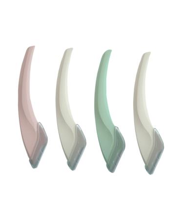 HAPINARY 2 Boxes Compact Eyebrow Razor Macro Protection Lightweight Slip Grip for Beginners for Make Up for Women Random Color