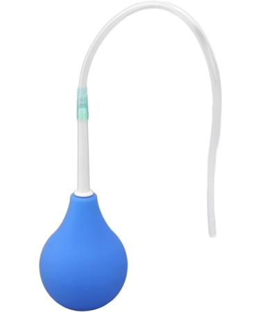 Zyyini Enema Bulb Kit - Silicone Shower Bulb with Disposable Tube for Women | Anal Cleaner (Blue 160ml) - Buy Online on GoSupps.com
