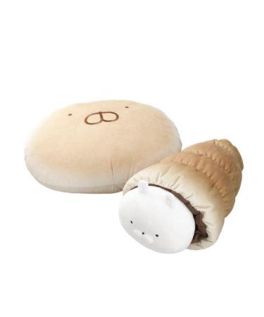 Usamaru Chocolate Corone Bread Plush Set Spring Bread Festival