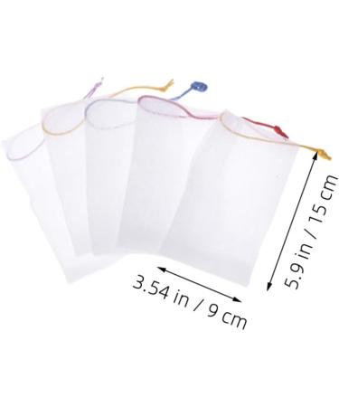 Amosfun 50pcs Soap Foaming Bags Soap Pouches Portable Soap Bags Soap Bar Pouches - Buy Online on GoSupps.com