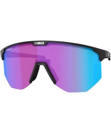 Bliz Hero Small Nordic Light Sports Glasses - Matt Black & Violet Blue - Ultra-Lightweight & Durable for Outdoor Adventures - Buy Online on GoSupps.com