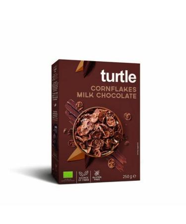 CORNFLAKES CHOCOLAT AU LAIT SANS GLUTEN 250G TURTLE UNIT