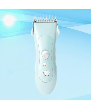 Healifty Rechargeable Electric Barber Cutter for Kids - Blue Portable Haircutting Trimmer for Infants - Cordless and Mute Toddler Clipper Kit - Buy Online on GoSupps.com