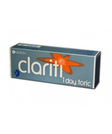 Sauflon contact lenses Clariti 1 Day Toric - box of 30 (-1 -1.25x110)