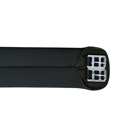 HKM 4000315044818 Softoprene saddle girth9100 black130 130 Black