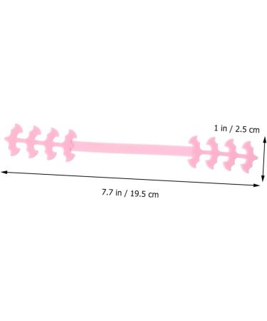 Minkissy 10-Pack Silicone Mask Hooks & Straps - Childrens Ear Protection Adjustable Mask Accessories Pebble Gel Pink 19.5x2.5cm - Buy Online on GoSupps.com