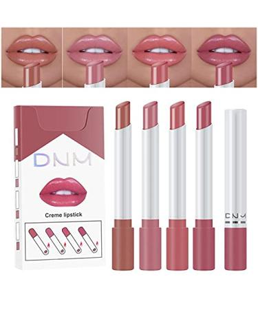 YOO Color Changing Velvet Matte Lip Balm Set - Waterproof Long-Lasting Lipstick & Gloss - 4 Glitter Shades for All-Day Wear - Buy Online on GoSupps.com