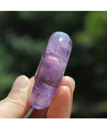 5216mm Amethyst Quartz Natural Crystal Circle Carved74g ningxiao - Buy Online on GoSupps.com