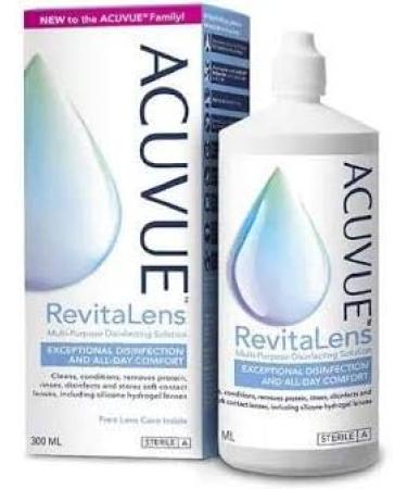 ACUVUE RevitaLens Contact Lens Solution 300ml - Best for Hygiene and Comfort - Buy Online on GoSupps.com