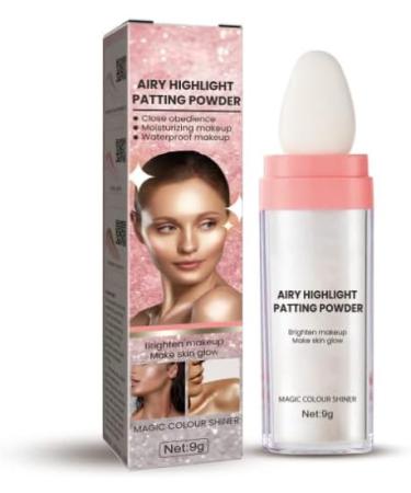 Body Glitter Powder Stick - Silver | Highlight Makeup Stick for Brightening & 3D Repair | Blush & Glitter for Rave, Party & Stage - Buy Online on GoSupps.com