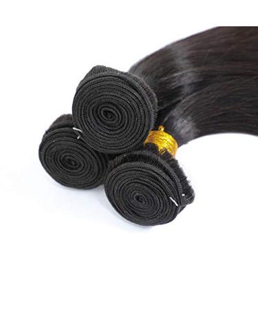 14-16-18 Inch Brazilian Virgin Human Hair Bundles - Unprocessed Straight Weave for Black Women - Buy Online on GoSupps.com