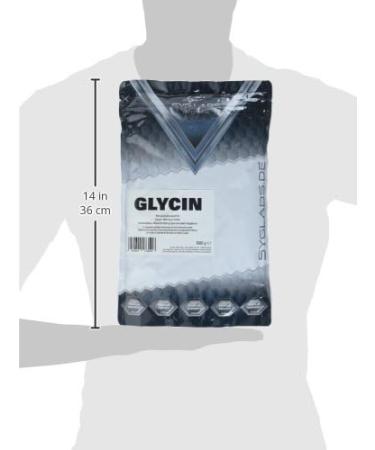 Glycine Powder 100% Pure - 1000g Amino Acid No Additives Vegan Includes Measuring Spoon Premium Quality for International Shipping - Buy Online on GoSupps.com