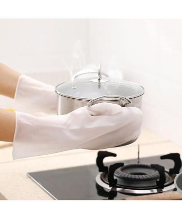 Magic Brush Gloves Dishwashing Brush Housework Gloves Thermal Insulation Kitchen Silicone Laundry Gloves Washing Bowls Gloves Tools - Buy Online on GoSupps.com