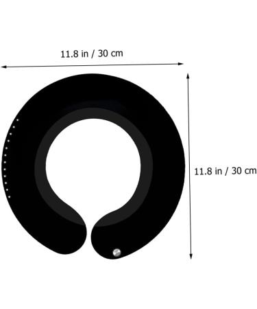 HAPINARY Scarf Silicone Hair Cutting Collar Barber Neckerchief Hair Color Dye Cape Salon Barber Shoulder Shawl Hair Salon Stylist Cutting Collar Silicone Cutting Collar Salon Capes - Buy Online on GoSupps.com