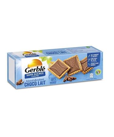 GERBLÉ - Dark Chocolate Biscuit Milk No Added Sugar 125G - Pack of 2 - best offer