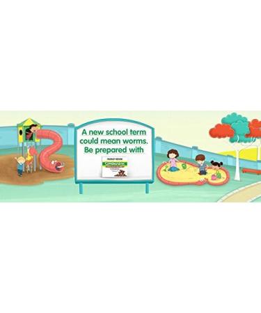 Combantrin Chocolate Squares 24 - Worming Treatment for Children & Adults | Made in Australia - Buy Online on GoSupps.com