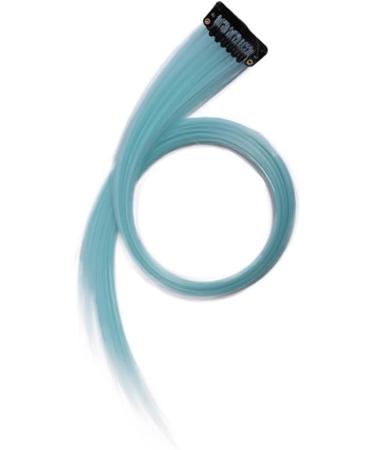 TYREE Multi-Colour Highlighted Hair Extension Hairpin Long Straight Hair Clip Trimmable for Hair False Hair 3.2x55cm - Buy Online on GoSupps.com