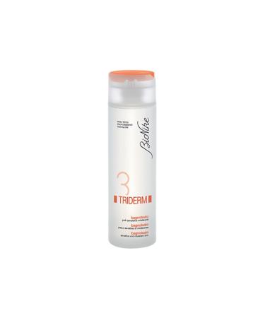 Bionike Triderm-Bagno Ol ate 250 ml Huile de Bain pour Adulte Sensible sans Gluten Hypoallergenic Relaxant