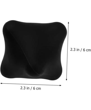 Clispeed Decompression Power Balls for Yoga & Massage - Trigger Point Stress Relief Toy (6x6cm Black) - International Shipping - Buy Online on GoSupps.com