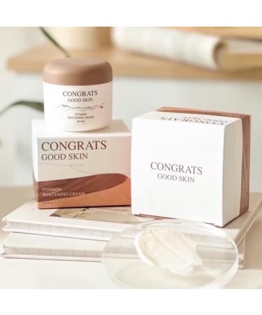 Congrats Good Skin Premium Underarm Cream 50g - Big Size Whitening & Smooth Skin Formula - Buy Online on GoSupps.com