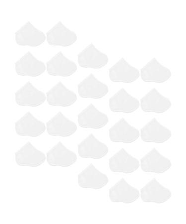 Beaupretty 25 Pairs Foot Mask Lotion Socks Feet Cover Foot Care Covers Foot Covers for Feet Pedicure Socks Moisturizing Use Foot Covers Disposable Non-Woven Fabric White Sticky Cloth