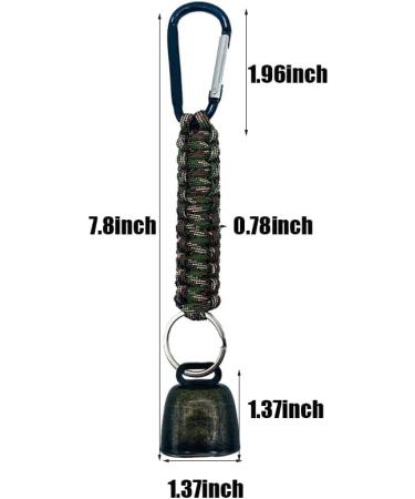 Bear Bell and Emergency Whistle Set for Hiking, Camping, Fishing - Style 2 - Buy Online on GoSupps.com
