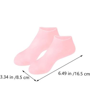 POPETPOP 3pairs Moisturizing Socks Women Socks Silicone Heel Socks Heel Socks for Cracked Heels Lotion Infused Women s Socks Silicone Socks Elastic Boat Socks Foot Miss Sebs Women's Socks 16.5x8.5cm - Buy Online on GoSupps.com