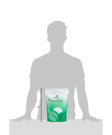 Morning Pep Pure Birch Xylitol Sweetener - 5 LBs - Keto Diet Friendly - Non GMO, Kosher, Gluten Free - Made in USA - Buy Online on GoSupps.com