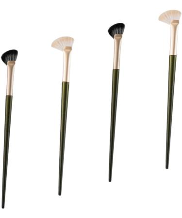 FOMIYES 16 Pcs Nose Shadow Brush Contour Brush Angled Eyeshadow Brush Eye Shadow Brush Liquid Angled Brush 17.4x1cmx4pcs Assorted Colorx4pcs - Buy Online on GoSupps.com