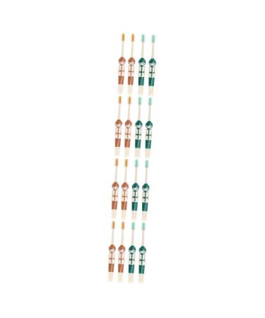 Healeved 16 STK children's toothbrush toothbrushes for children kids toothbrush cartoon-child toothbrush toothbrush for children travel toothbrush children's supplies travel toothbrush household baby