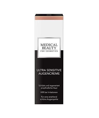 Medical Beauty Ultra Sensitive Eye Cream |Work against dark circles & tear bags |Soothed and regenerates sensitive skin |With skin identity ingredients |15 ml