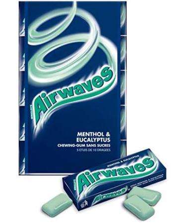 Airwaves Menthol Eucalyptus Dragees 70 g Pack of 2 - Buy Online on GoSupps.com