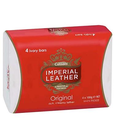 Cussons Imperial Leather Original Bar Soap - 4 Pack - Buy Online on GoSupps.com