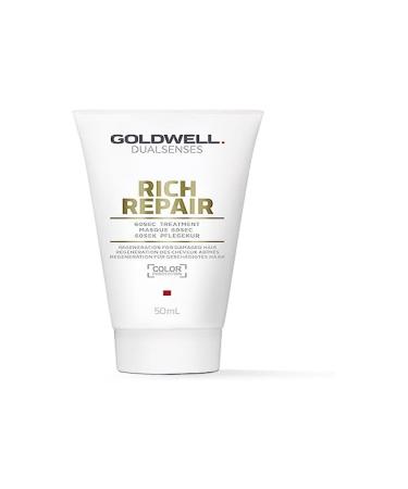 Goldwell Dualsenses Rich Repair 60 Sec Treatment 50 ml Ultra-fast intensive treatment for dry & damaged hair
