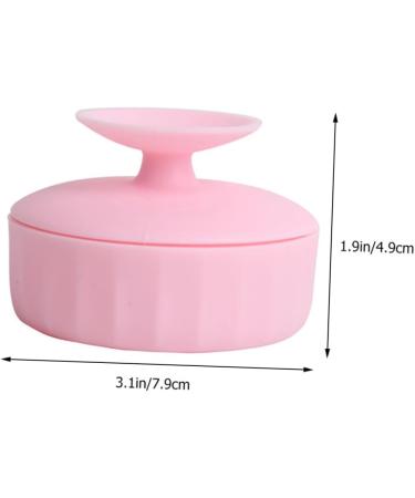 ifundom 3pcs Makeup Brush Cleaning Box Makeup cleaning brush scrubber silicon makeup brush mat make brush cleaners makeup accessories brush scrubber bowl Wet and dry Silica gel carpet - Buy Online on GoSupps.com