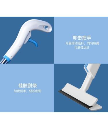 KERLI Double-Sided Spray Window Cleaner Spray Window Cleaning Brooms Dual Side Mist Detachable Assembly Glass Cleaning Mop for Indoor Outdoor High Window - Buy Online on GoSupps.com
