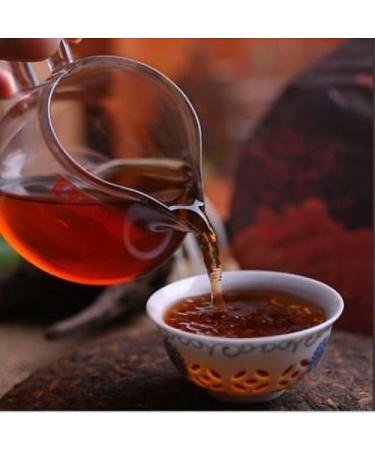 HELLOYOUNG 250g de th Pu'er aux fossiles du Yunnan th vert chinois original de fabrication traditionnelle naturel et sans additifs cors  - Buy Online on GoSupps.com