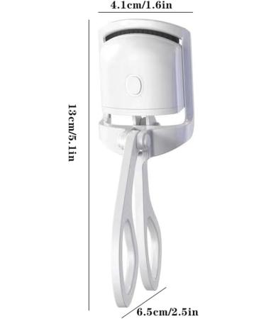 Buy Electric Eyelash Curler - Quick Safe & USB Rechargeable | Long-Lasting Natural Curls with 2 Temperature Settings - Buy Online on GoSupps.com