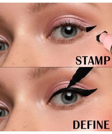 FENVIRN Eyeliner Stamp - 2 Count Winged Cat Eye Stamp, Long Lasting, Smudgeproof & Waterproof - Vegan & Cruelty-Free - Black - Buy Online on GoSupps.com
